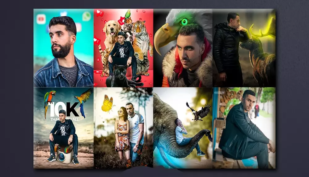 التعديل علي الصور ( توضيح - تركيب - تلوين - ريتاتش )