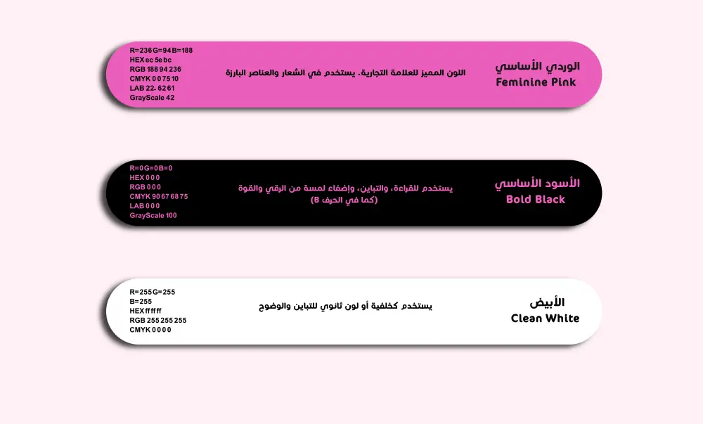 تصميم هوية بصرية متكاملة