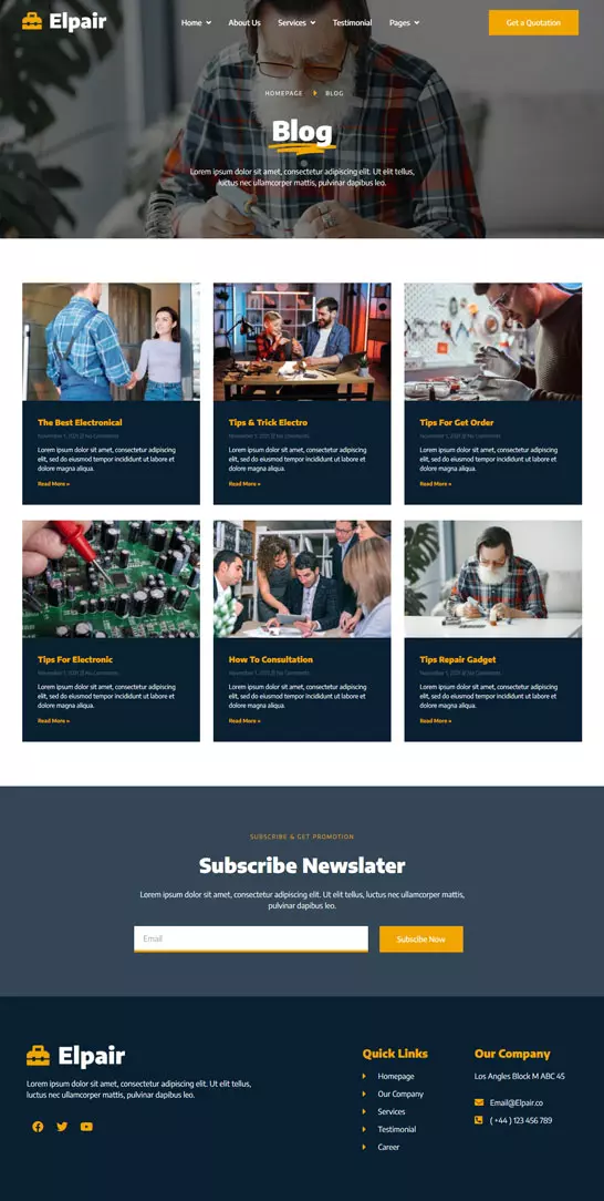 تصميم موقع الانترنت عاليه الجودة