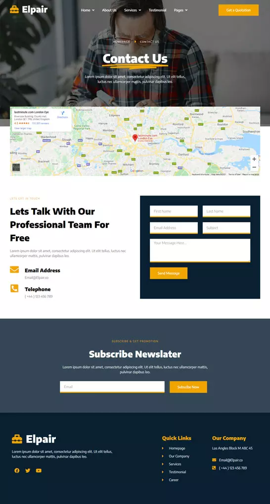 تصميم موقع الانترنت عاليه الجودة