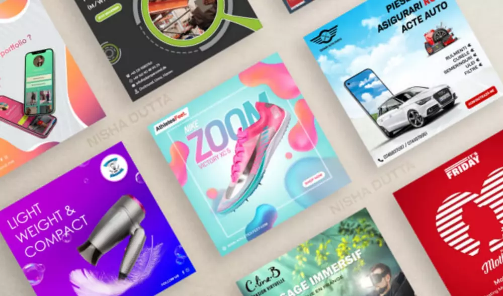 تصميم بوستات سوشيال ميديا احترافي