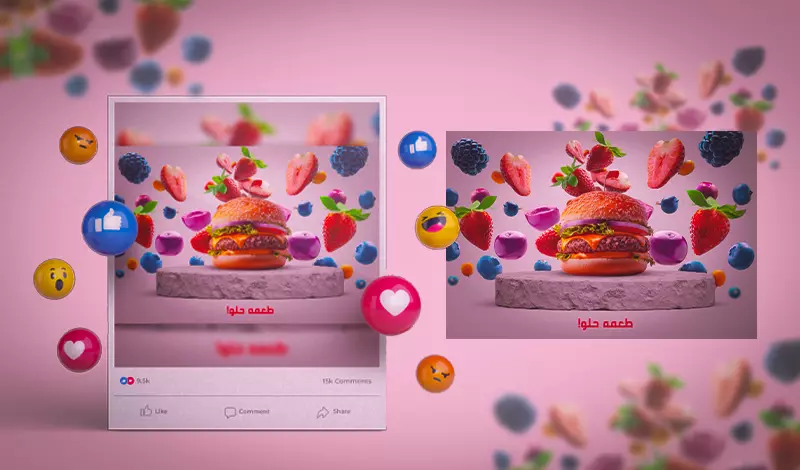 خدمة تصاميم السوشيال ميديا المبتكرة والجذابة