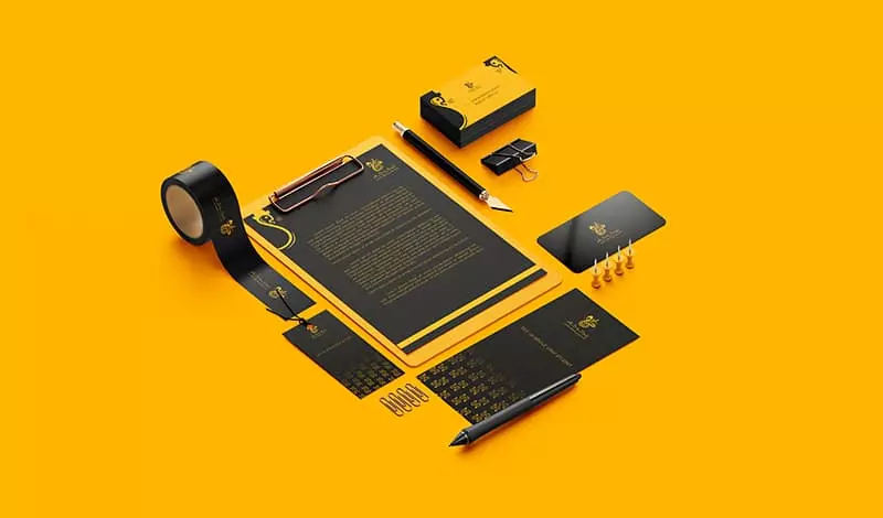 خدمة تصميم الهويات البصرية الاحترافية و المميزة