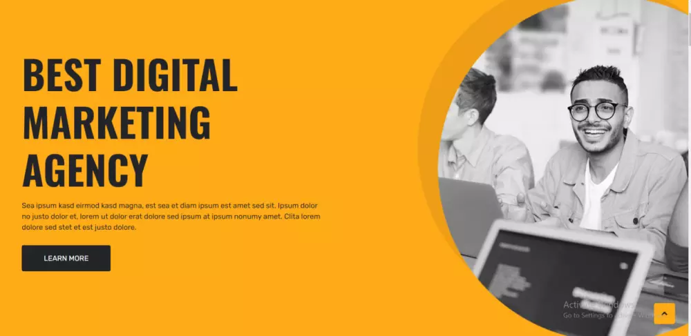 تصميم صفحة هبوط مناسبة لمشروعك الخاص (Landing page)