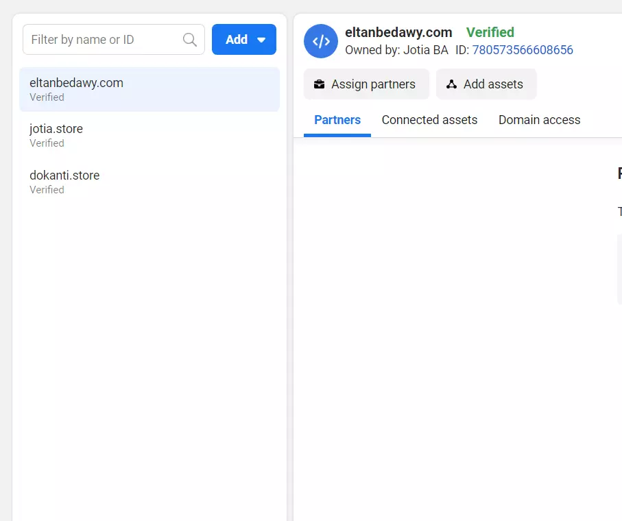 تفعيل الدومين بحساب ال Facebook Business وربط ال Facebook Pixel بالموقع.