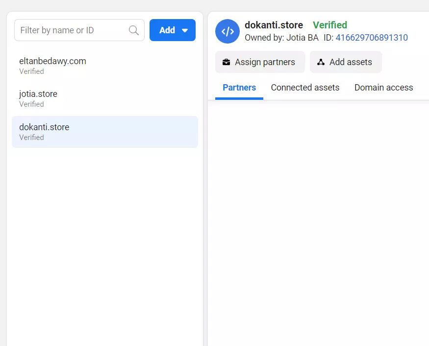 تفعيل الدومين بحساب ال Facebook Business وربط ال Facebook Pixel بالموقع.