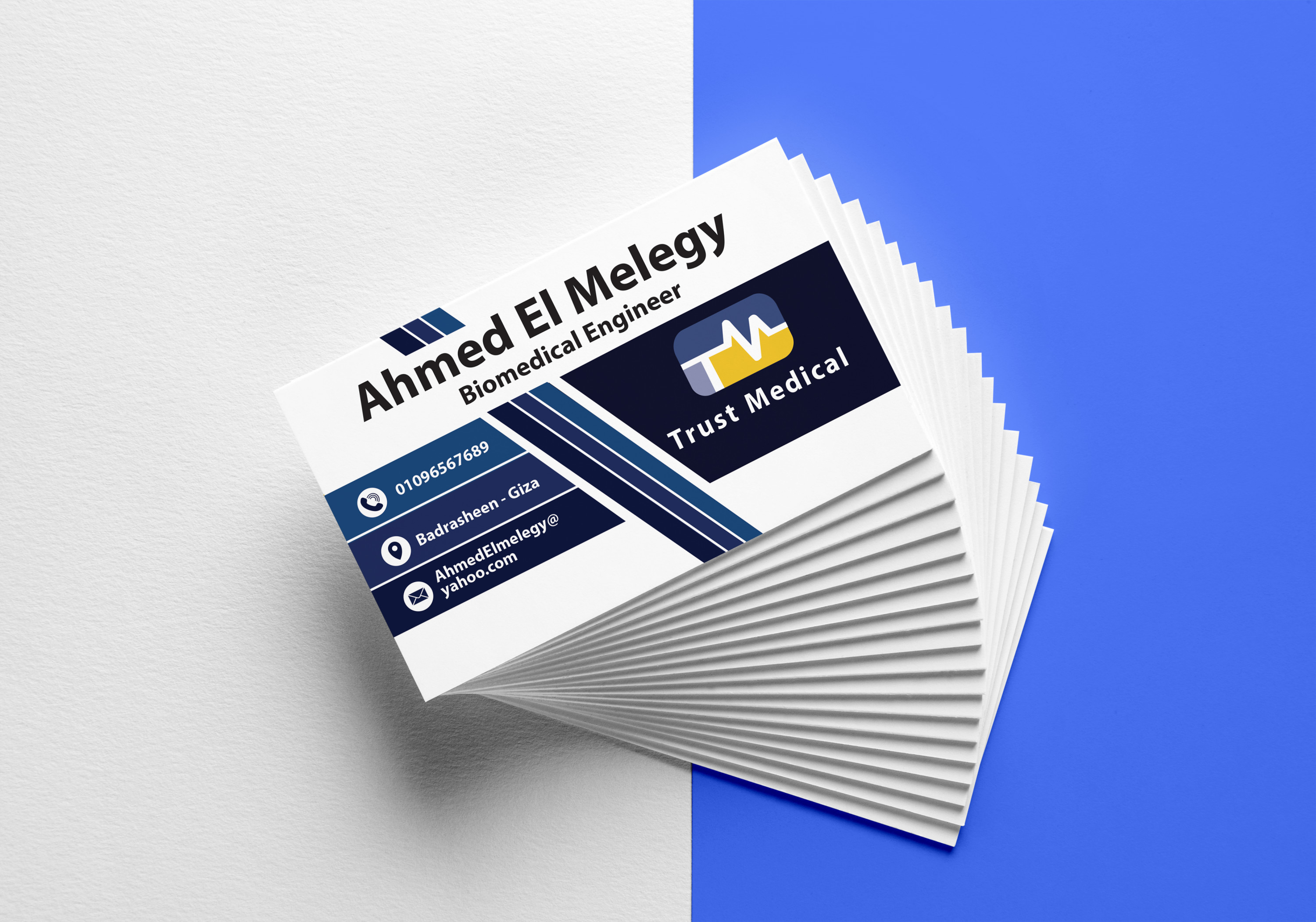 تصميم بزنس كارد احترافي