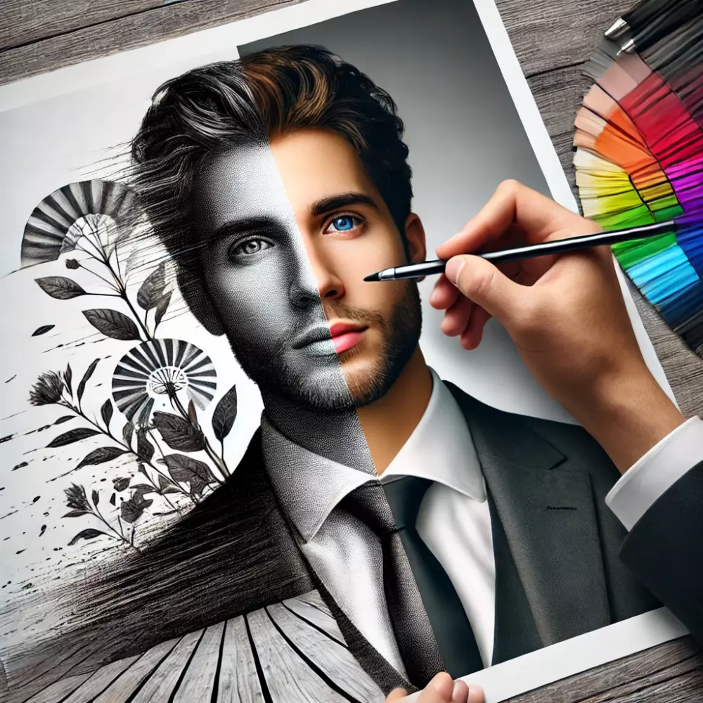 "محرر صور محترف لتحسين جودة صورك"