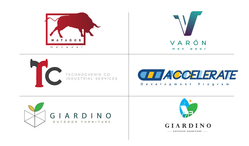 تصميم شعار لوجو بروفشنال عربى وأنجليزى Logo Design