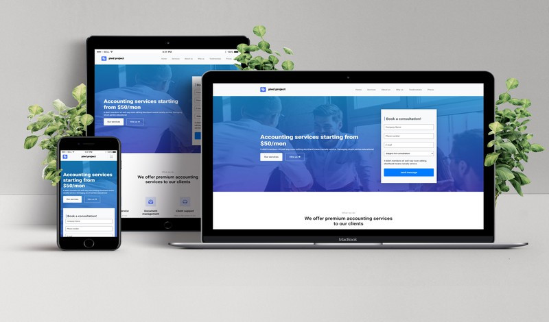 تصميم صفحة landing page  للافلييت وعروض  cpa