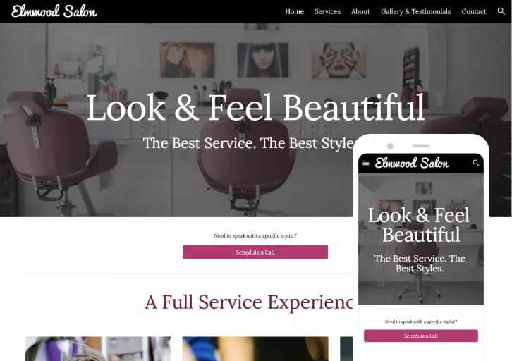 تصميم website portfolio علي Google Sites