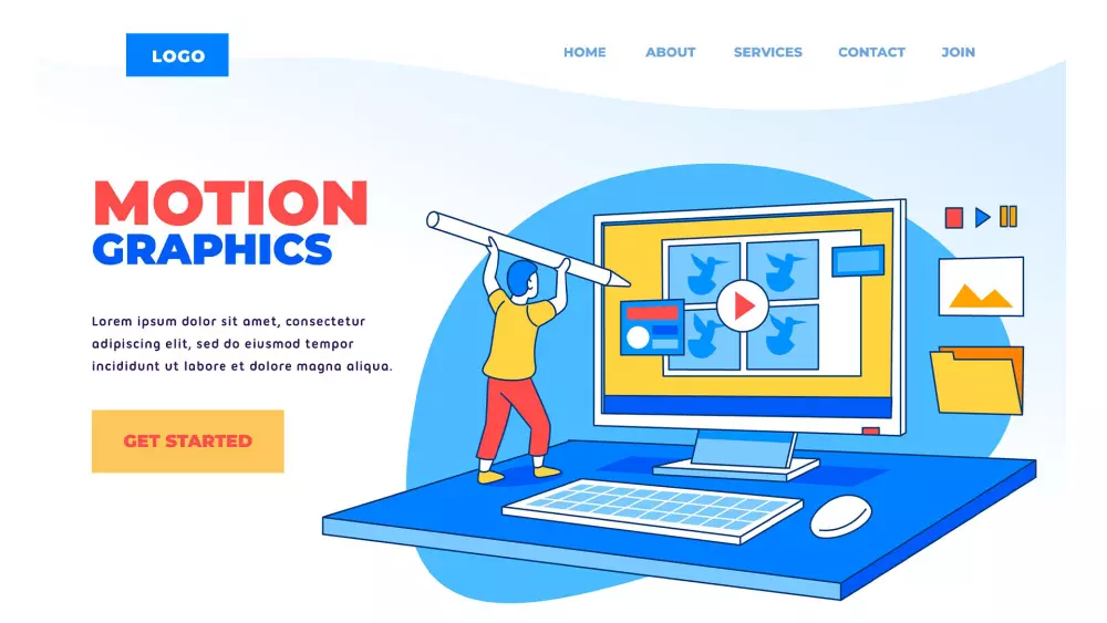 صناعة مقطع اعلاني - Motion Graphic