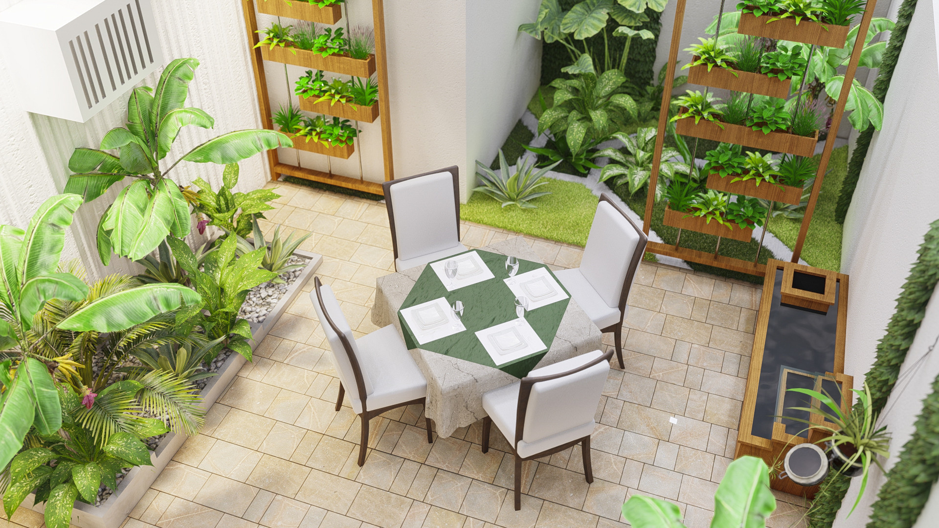 تصاميم معمارية (داخلية وخارجية ) كل 2 متر ب5$