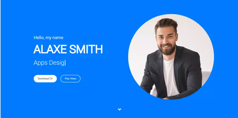 تصميم موقع شخصي احترافي