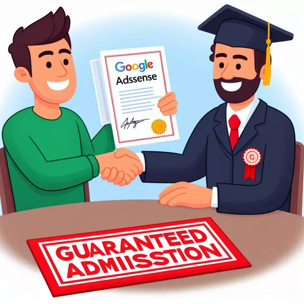 ضمان القبول في جوجل أدسنس