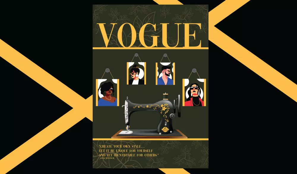 تصميم غلاف مجلة أو كتاب_Magazine/Book Cover Design