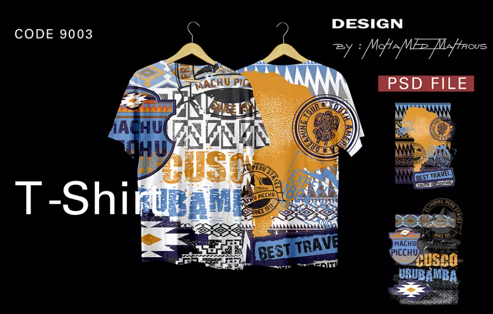 تصميم اذياء وملابس للطباعه