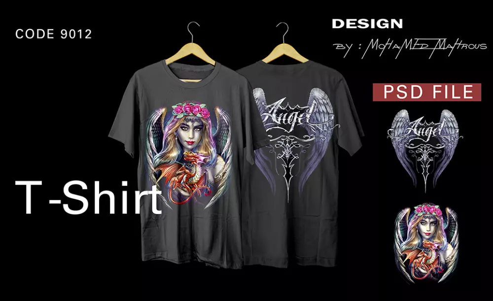 تصميم اذياء وملابس للطباعه