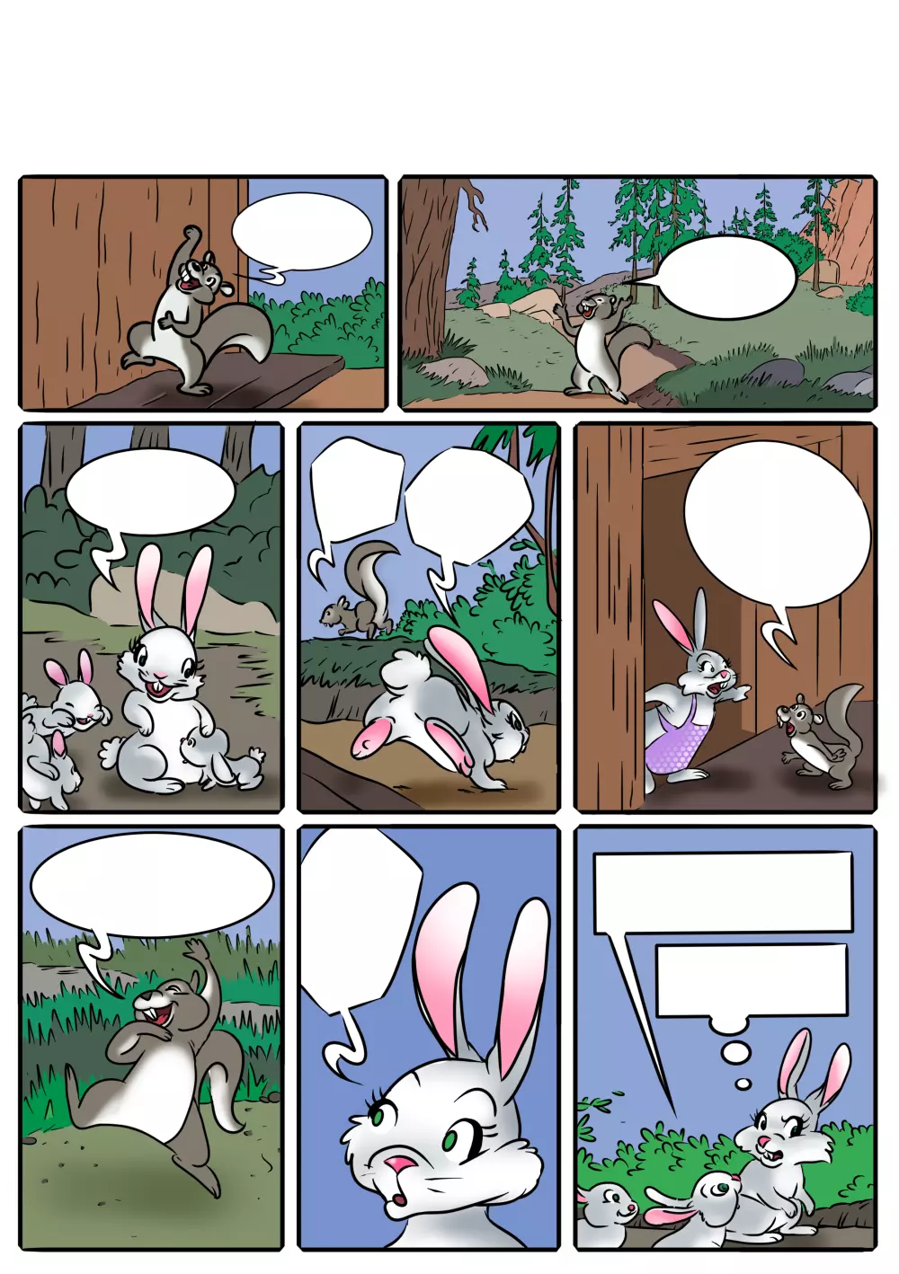 رسوم  القصص المصورة