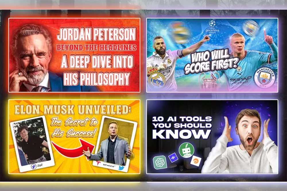 تصميم الصورة المصغرة لليوتيوب