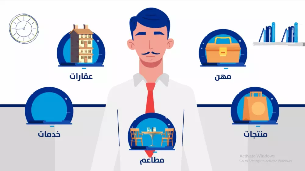 موشن جرافيك حركي ومونتاج