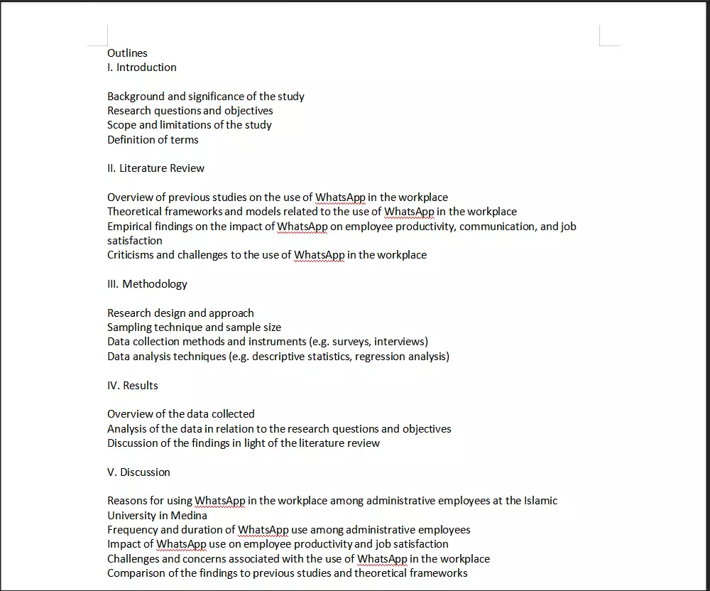 رسالة بحثية باللغة الانجليزية (research paper)