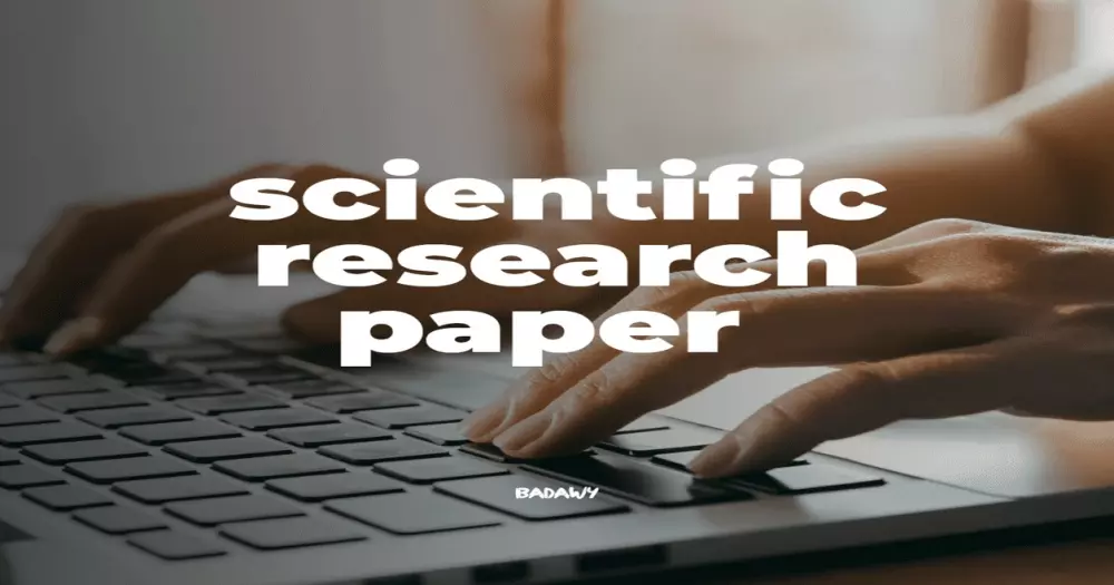 رسالة بحثية باللغة الانجليزية (research paper)