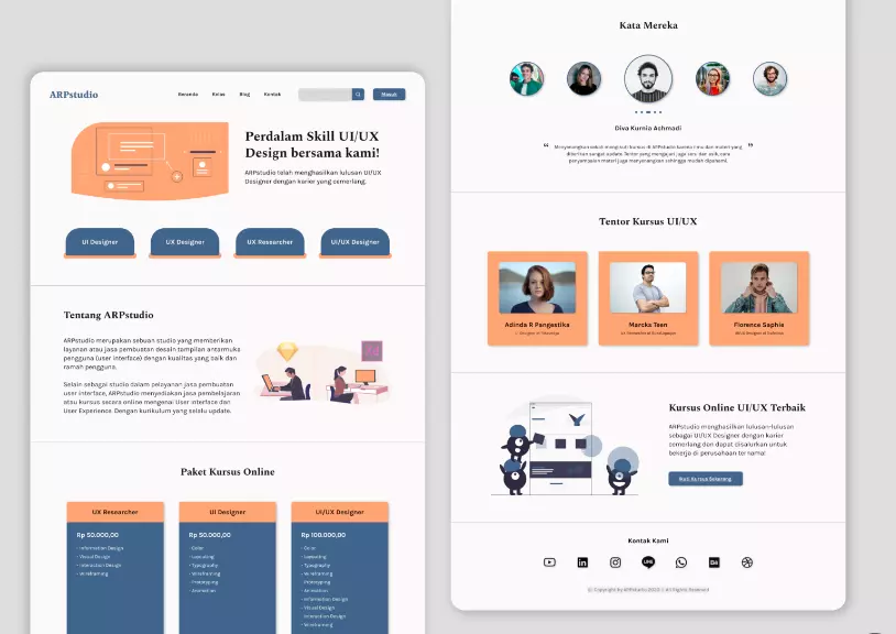 تصميم واجهة مستخدم UX UI