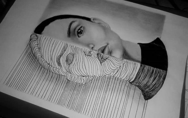 رسم بورتريهات احترافية يدويا بقلم الرصاص