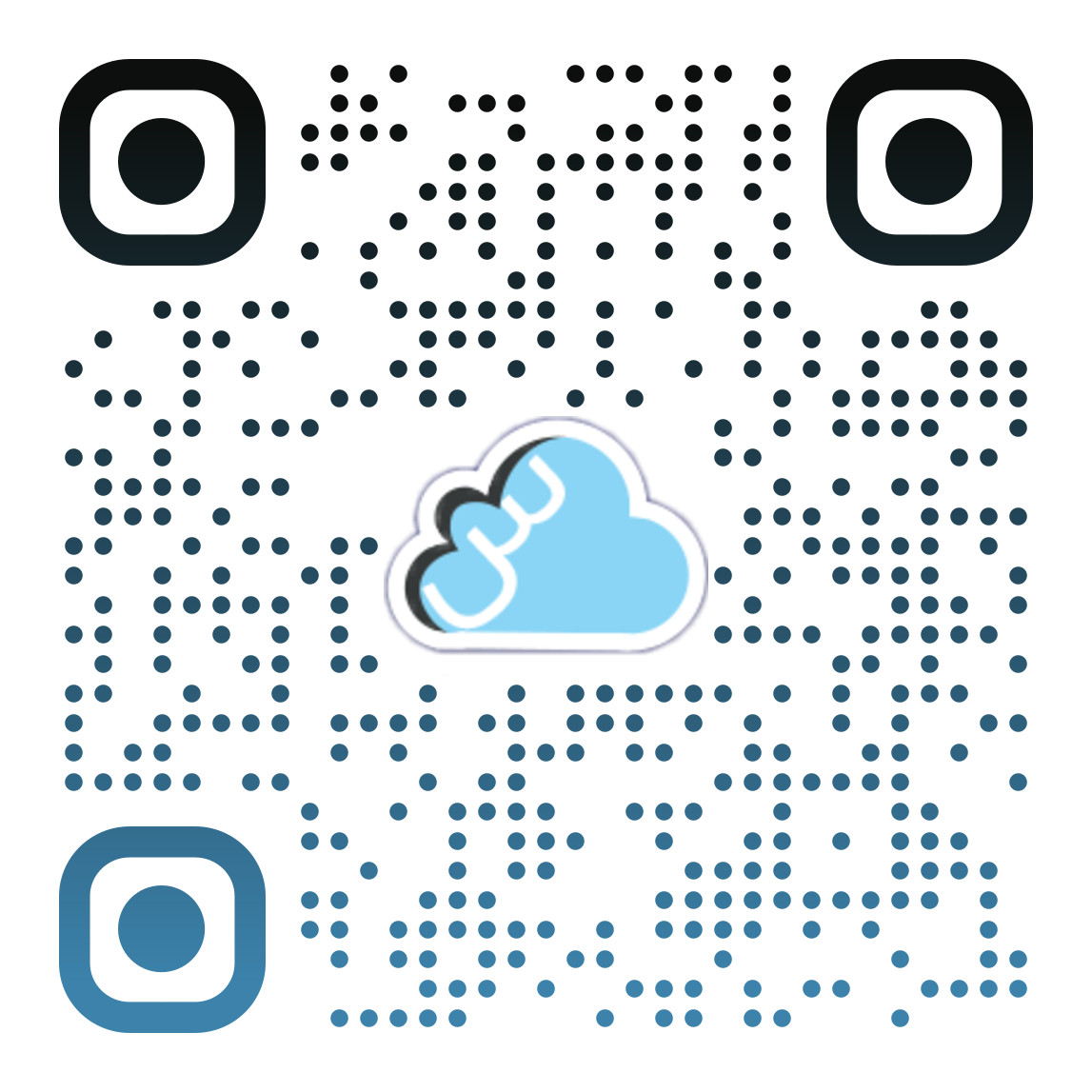 تصميم qr code إحترافي بلوغو شركتك