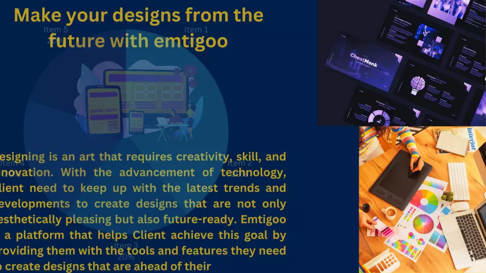 سأقوم بإنشاء تصميم عرض تقديمي احترافي فيديو