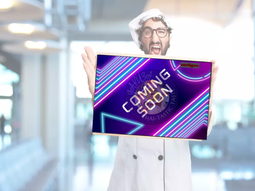 تصميم مطبوعات فلاير رول أب قائمة طعام مينو rollup Flyer menu