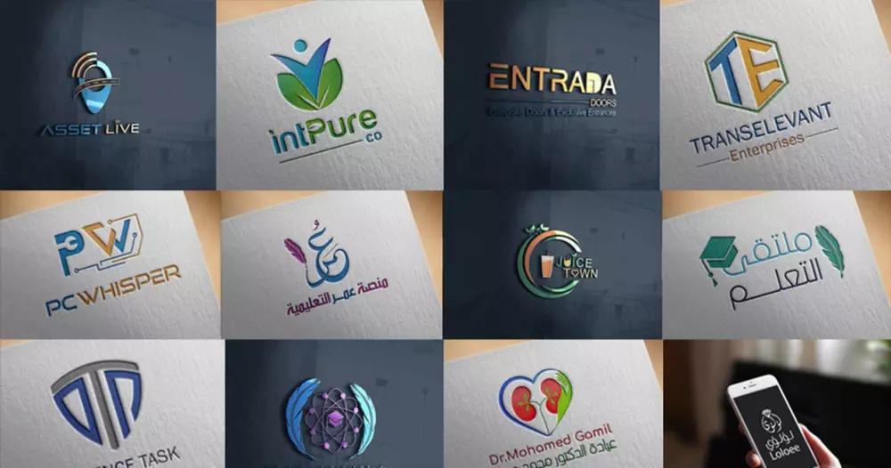 تصميم 3 لوقوهات احترافية لمشروعك بجودة عالية جدا