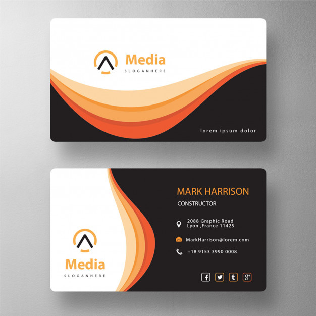 تصميم 3 نماذج من بطاقة الأعمال Business Card فقط ب 25$