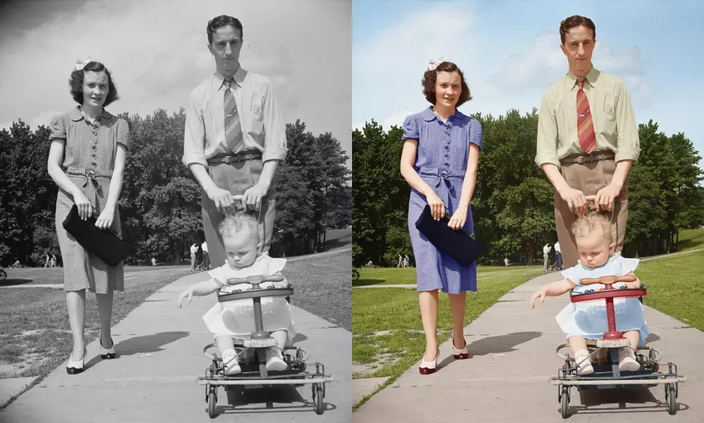 سأقوم بتحويل صورك بالأبيض والأسود إلى صور ملونة بجودة ممتازة