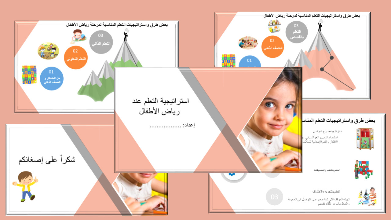 تصميم شرائح بوربوينت باللغة العربية والانجليزية POWER POINT