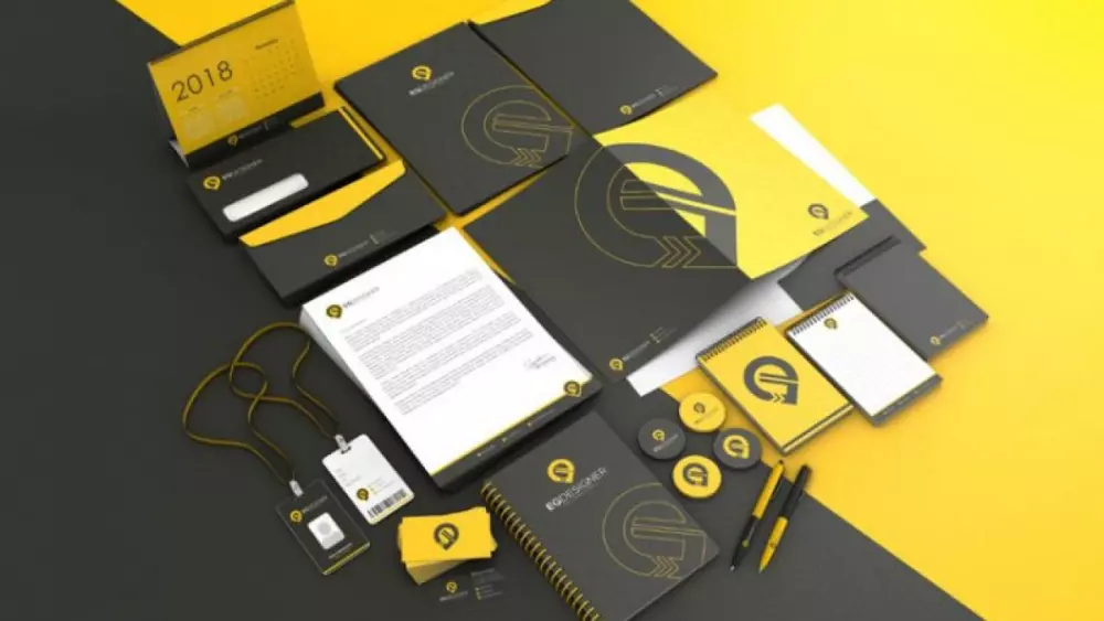 (visual identity) تصميم هوية بصرية كاملة