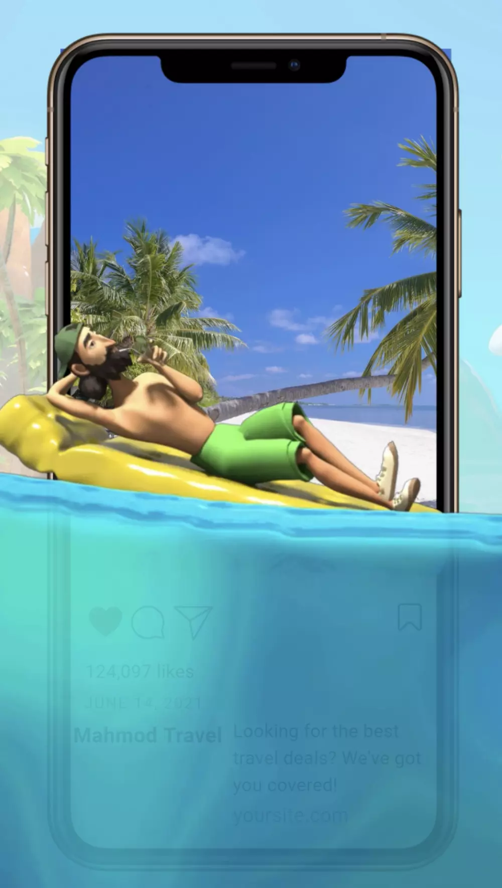 فيديو موشن جرافيك احترافي ١٠ ثواني