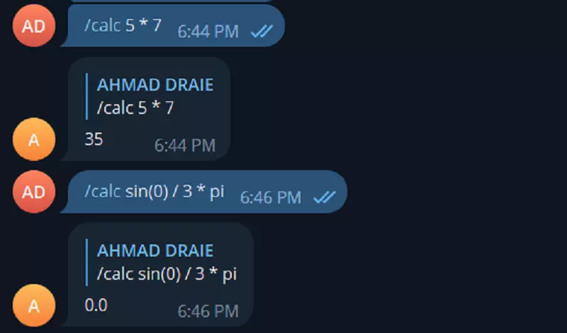 برمجة بوت تيليغرام بالبايثون