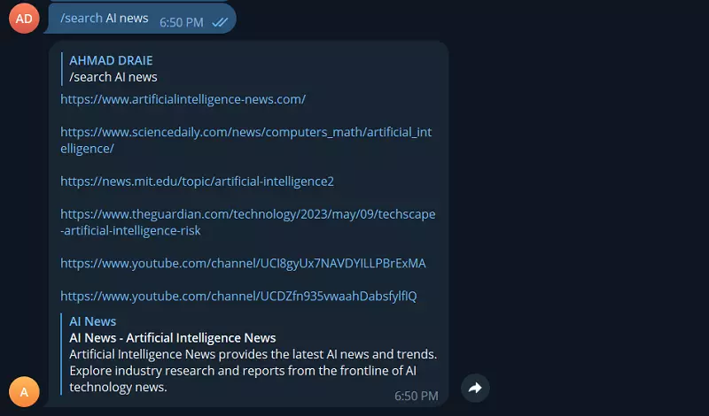 برمجة بوت تيليغرام بالبايثون