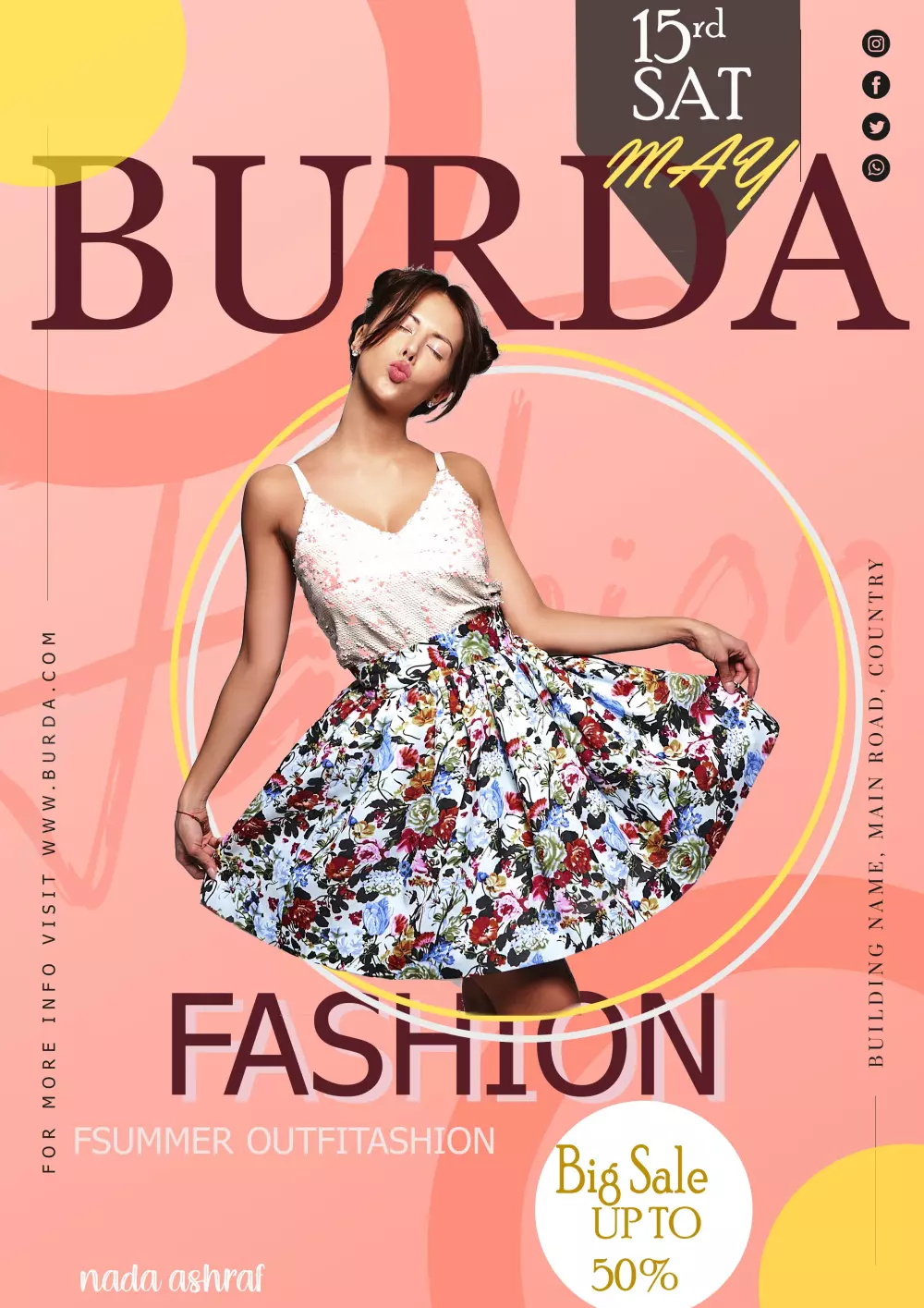 تصميم إعلانات السوشيال ميديا احترافيه