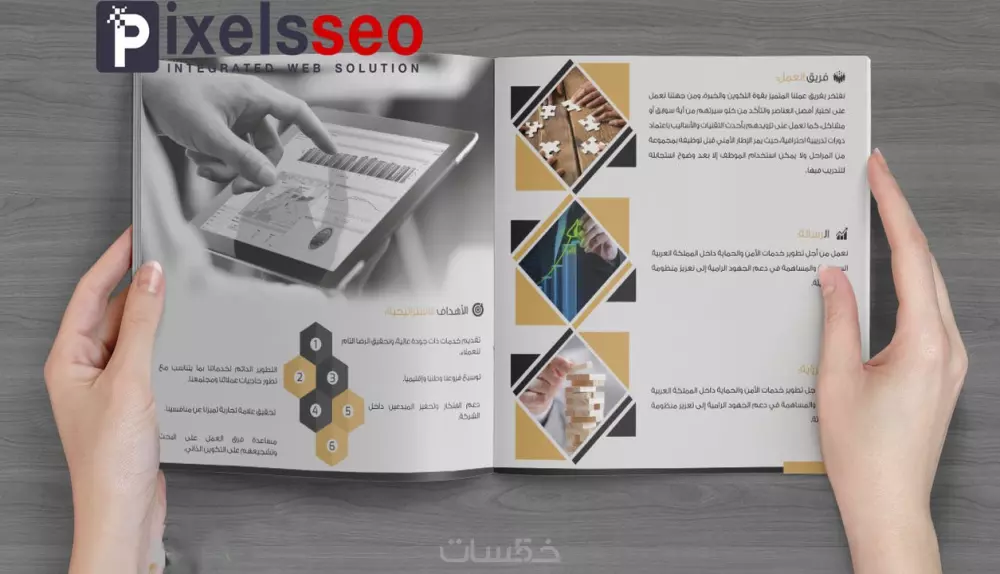 كتابة ملفات تعريفية "بروفايل" إبداعية للشركات المختلفة