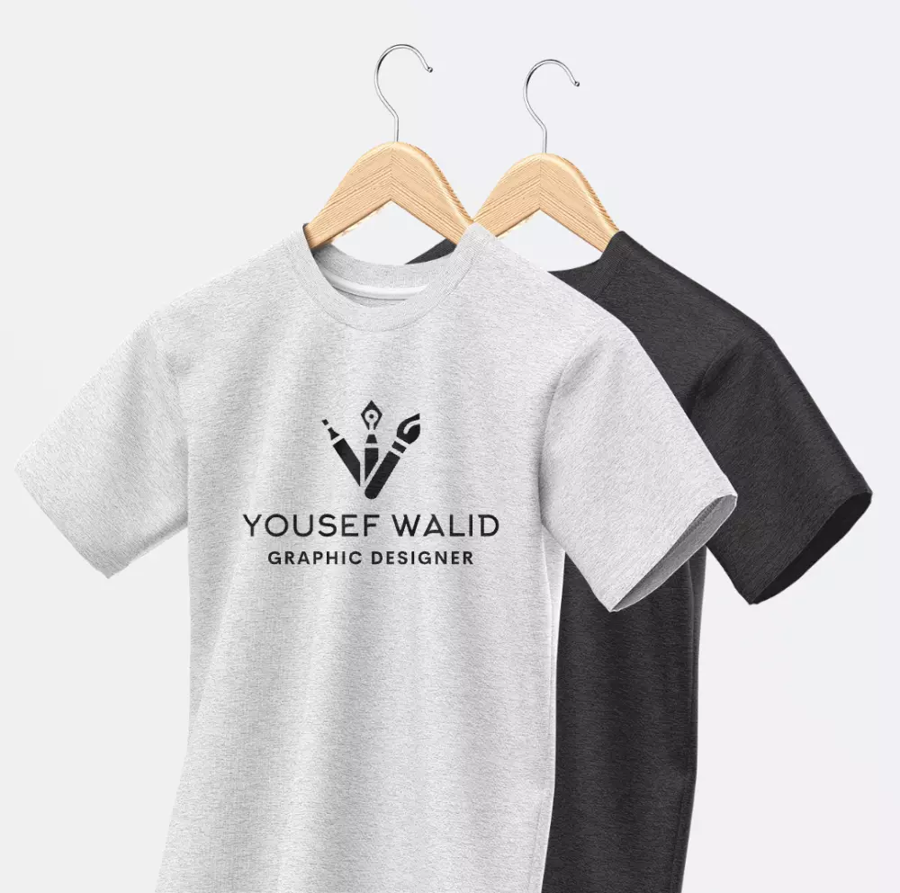 عرض اللوجو على موك اب مميز وعصرى