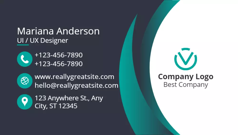 تصميم بطاقة أعمال بصورة إحترافية