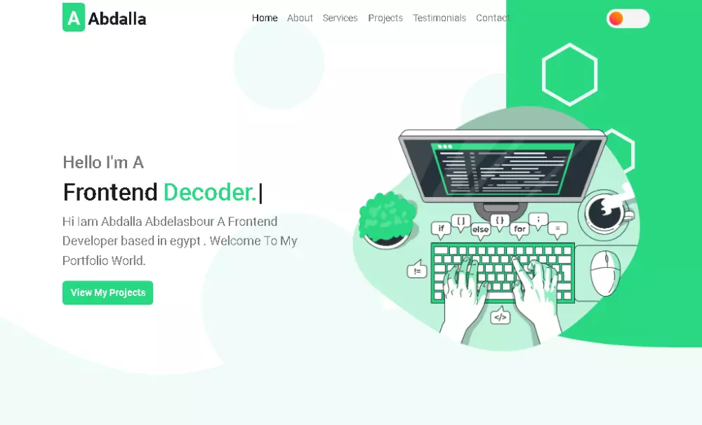 تحويل تصميم PSD or figma الي موقع الكتروني