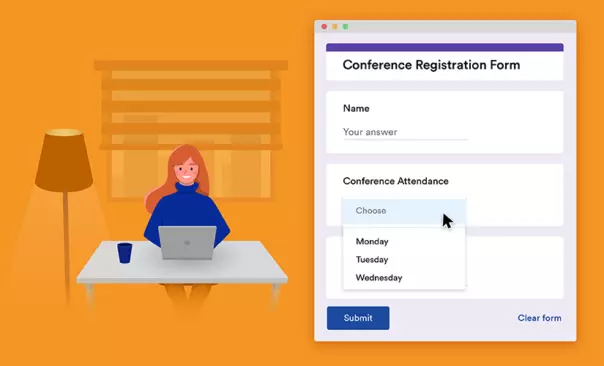 خدمة إنشاء استبيانات Google Forms الاحترافية