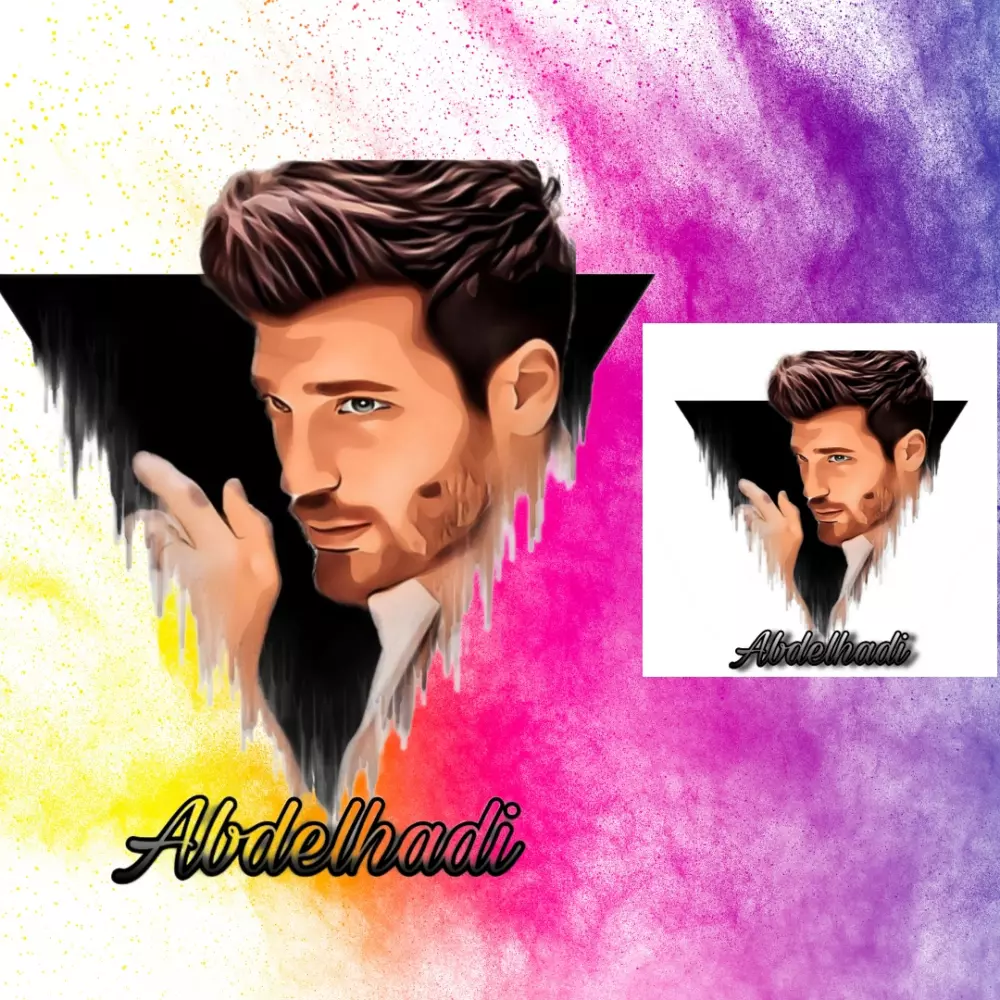 تصميم شعار رسم صورتك فيكتور ارت بشكل محترف