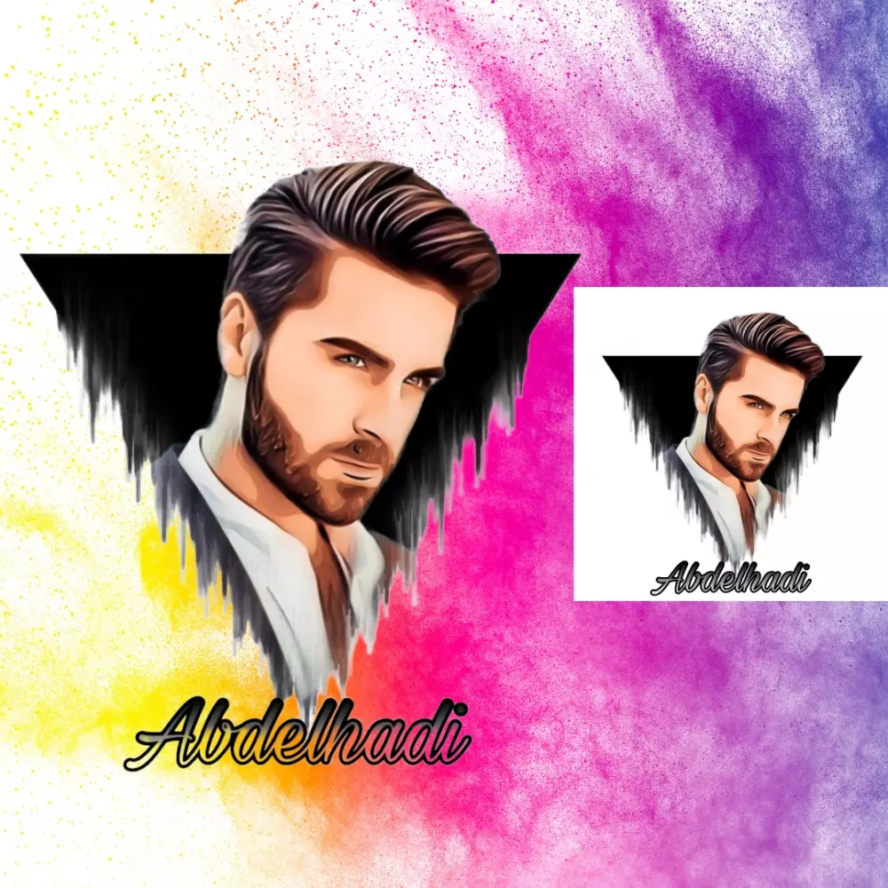 تصميم شعار رسم صورتك فيكتور ارت بشكل محترف