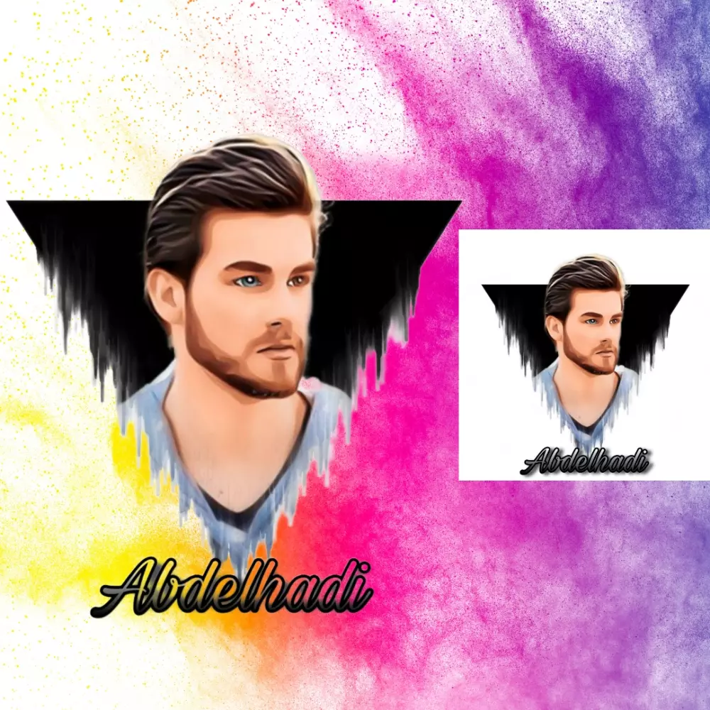 تصميم شعار رسم صورتك فيكتور ارت بشكل محترف