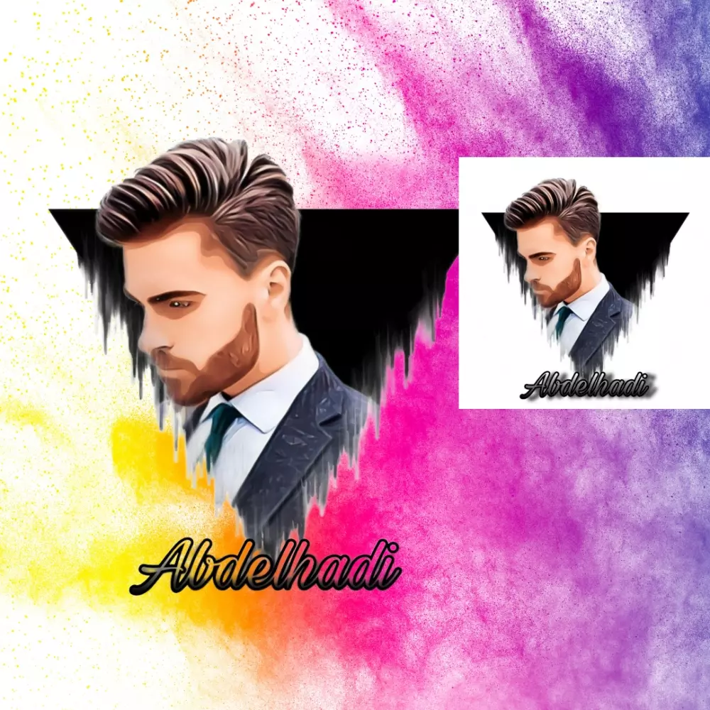 تصميم شعار رسم صورتك فيكتور ارت بشكل محترف